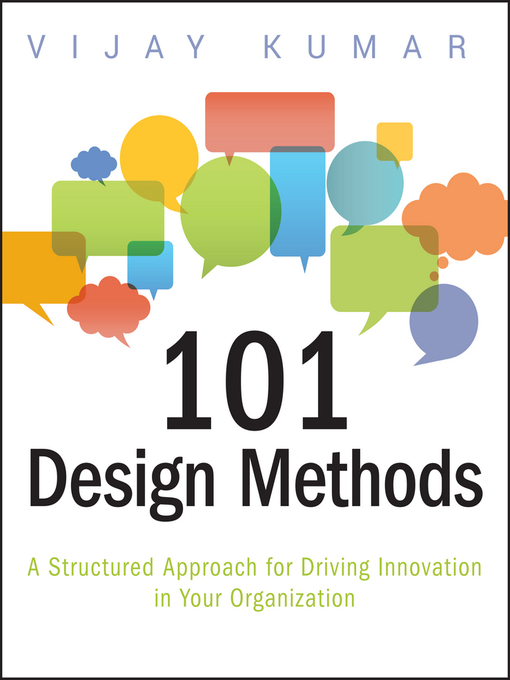 Title details for 101 Design Methods by Vijay Kumar - Available